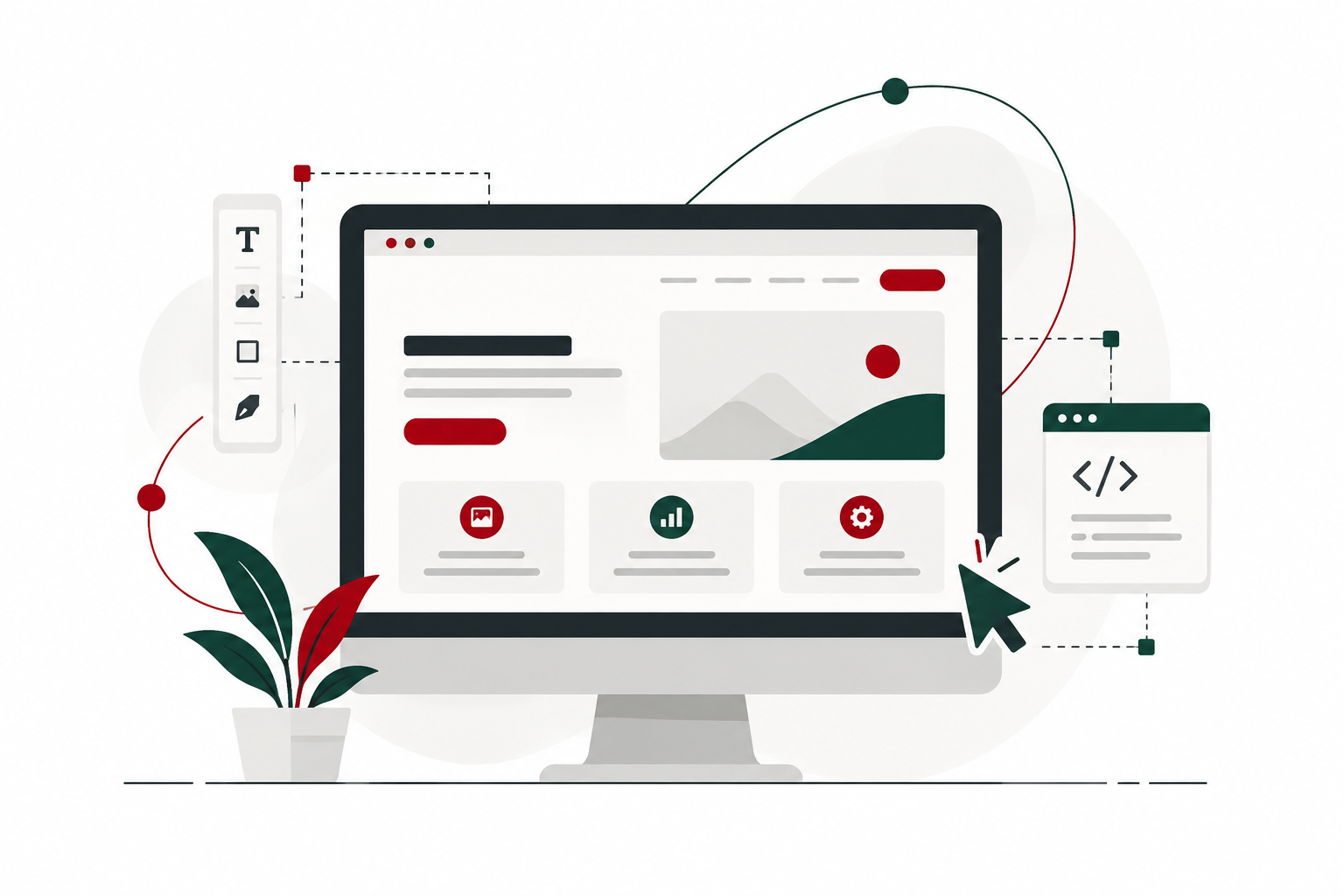 Professional portfolio website design
